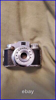 Vintage Charmy Miniature Black Spy Camera