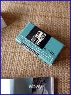 Vintage Collectible 1950s Minox Spy Camera Reflex Finder Range Finder In Box
