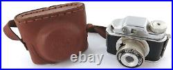 Vintage Colly Miniature / Spy Novelty Camera + Original Leather Outer Cover