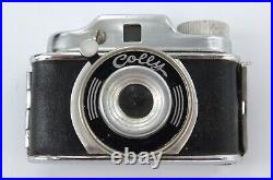 Vintage Colly Miniature / Spy Novelty Camera + Original Leather Outer Cover