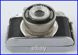 Vintage Colly Miniature / Spy Novelty Camera + Original Leather Outer Cover