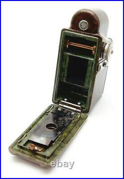Vintage Coronet Midget Sub-miniature Spy Camera Olive Green Uk Dealer