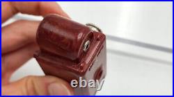 Vintage Coronet Midget Subminiature 16mm Red Bakelite Camera Birmingham Co