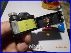 Vintage Crystar Miniature Camera with 5 Rolls Unused Aro-Film 14mmx14mm 10 Exp