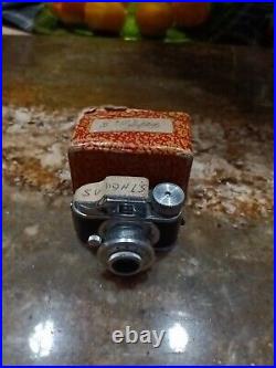 Vintage Crystar Miniature Spy Camera Box And Film