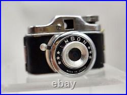 Vintage EMSON Hit Subminiature 16mm Spy Miniature Camera with Used Film Japan