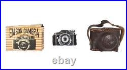 Vintage Emson Miniature Camera with Case & Box