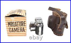 Vintage Emson Miniature Camera with Case & Box