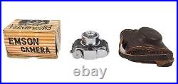 Vintage Emson Miniature Camera with Case & Box