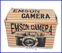 Vintage Emson Miniature Camera with Case & Box