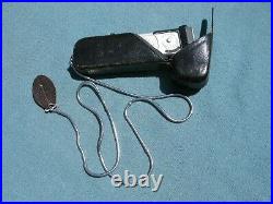 Vintage German Minox Subminiature Spy Camera w Case & Chain & Attachment