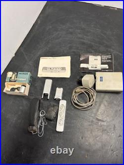 Vintage Germany Minox C spy camera Heliotron Me-1 Leather Cases Etc UNTESTED Vintage Germany Minox C spy camera Heliotron Me-1 Leather Cases Etc UNTESTED