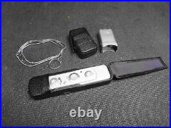 Vintage Germany Minox C spy camera & ME-2 Flash with Leather Cases Lot Untested