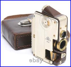Vintage Goerz Minicord Deluxe Gold subminiature 16mm film camera