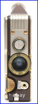 Vintage Goerz Minicord Deluxe Gold subminiature 16mm film camera Vintage Goerz Minicord Deluxe Gold subminiature 16mm film camera