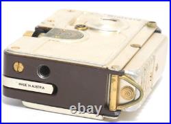 Vintage Goerz Minicord Deluxe Gold subminiature 16mm film camera