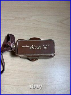 Vintage Golden Ricoh 16mm Subminiature Spy Film Camera