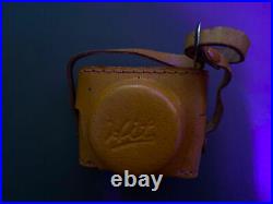 Vintage Japan HIT Miniature Mini Spy Film Camera With Custom Leather Case