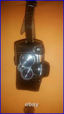 Vintage Japan Steky 16mm Spy Camera withLeather Case Mini/SubMiniature Modl III/3