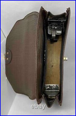 Vintage KGB SPY PURSE BAG device for hide of Soviet 21mm camera F21 Ajax