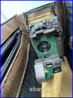Vintage KGB SPY PURSE BAG device for hide of Soviet 21mm camera F21 Ajax