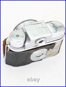 Vintage KSK Corona Subminiature Sub Mini Spy Camera Leather Case Rare