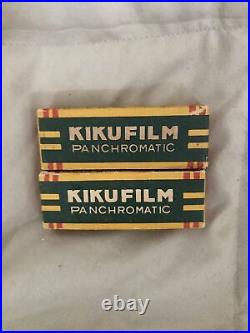 Vintage Kiku Film Micro Tiny Camera Spy Film Kikufilm Panchromatic Jul1955 Rare