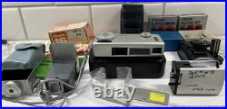 Vintage LOT Minolta 16 MG Camera -Filters, Flash, Baby BC- III Flash Many Access
