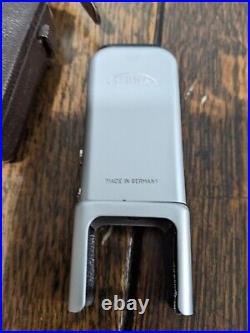 Vintage MINOX B Mini SIlver Spy Camera With Leather Case Chain Original Box