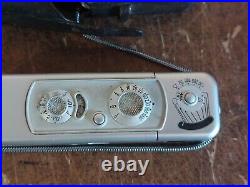 Vintage MINOX B Miniature Spy Camera with Chain + Case + Guide