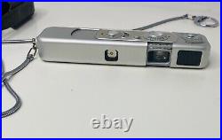 Vintage MINOX B Miniature Spy Camera with Chain, Case, UNTESTED