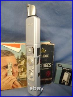 Vintage MINOX C Spy Camera Case, Chain, Flash AttCHMT + Case & HARD COVER BOOK Vintage MINOX C Spy Camera Case, Chain, Flash AttCHMT + Case & HARD COVER BOOK