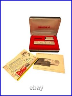 Vintage MINOX C Spy Camera Hard Leather Case GERMANY Vintage MINOX C Spy Camera Hard Leather Case GERMANY