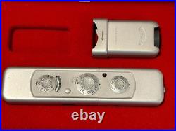 Vintage MINOX C Spy Camera Hard Leather Case GERMANY Vintage MINOX C Spy Camera Hard Leather Case GERMANY