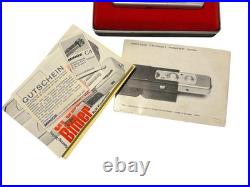 Vintage MINOX C Spy Camera Hard Leather Case GERMANY Vintage MINOX C Spy Camera Hard Leather Case GERMANY