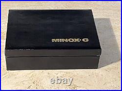Vintage MINOX C Spy Camera with Case, Chain, Manual & Original Box Ex Cond