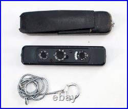 Vintage MINOX C Subminature Spy Camera With Leather Case & New Battery