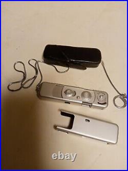 Vintage MINOX Ultra-Minature Camera(13.5 15mm) & Minox Heliotron me-1 & access