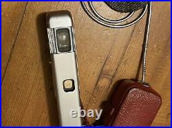 Vintage MINOX Wetzlar Model A III Silver Subminiature Spy Camera & Leather Case