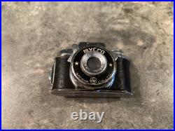 Vintage MYCRO SANWA Miniature Camera With Leather Case
