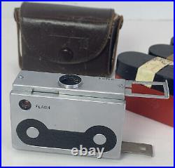 Vintage Mamiya-16 Automatic Subminiature Film Camera Complete With Case And Film