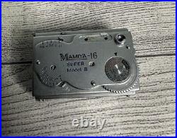 Vintage Mamiya Super 16 Subminiature Spy Camera