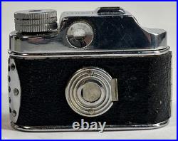 Vintage Mighty Toko P. M. Miniature Film Spy Camera with Case Made In Japan NICE