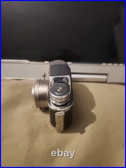 Vintage Minetta Miniature Made In Japan Spy Film Camera with Leather Case