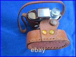 Vintage Mini Arrow Spy Camera with Case Untested Made In JAPAN