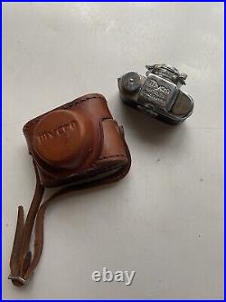 Vintage Mini Mycro Sanwa Spy Camera with Leather great condition see pics