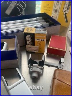 Vintage Mini Spy Camera BUNDLE MINOX COMPLAN 13.5 F=15mm