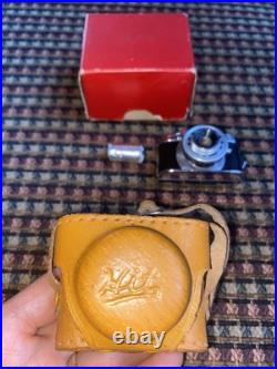 Vintage Miniature Beica Camera with Case Film Instructions in Box