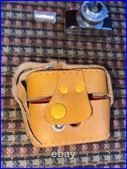 Vintage Miniature Beica Camera with Case Film Instructions in Box