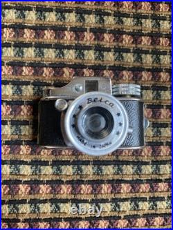 Vintage Miniature Beica Camera with Case Film Instructions in Box
